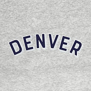 Denver Colorado Vintage Arch Letters T-Shirt